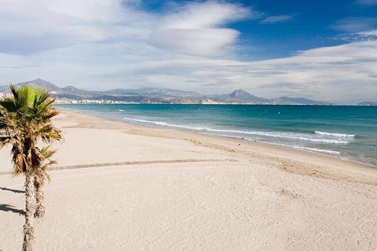 Beautiful Apartment Beach Playa San Juan Alicante Exteriör bild